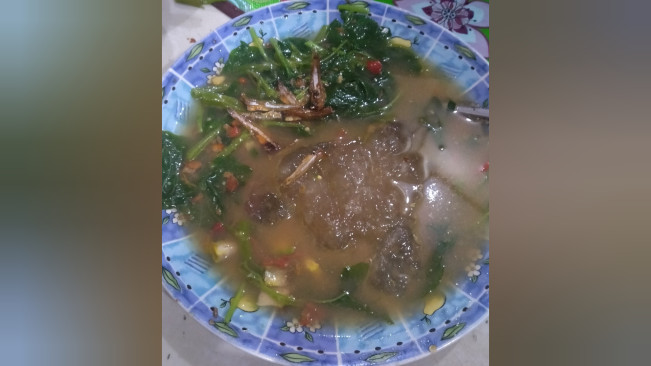 Masakan Kapurung. [Istimewa]